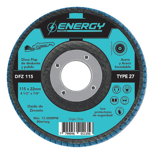 Disco Flap 115X22,2MM GR80